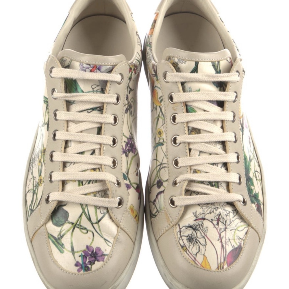 Floral Print Women's Sneakers